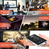 Gambar DLP C6 | Mini Projector Android DLP C6 | Proyektor Mini C6 DLP WiFi dari HanGuo undefined 3 Tokopedia
