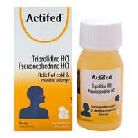 Gambar Actifed Syrup 60 ML dari Apotik Century undefined 2 Tokopedia