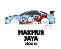 Gambar DECAL R34 MAD DOG dari makmurjayadecal64 undefined 1 Tokopedia