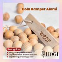 Gambar Kamper bola kayu/Kapur barus kayu-alami usir kecoa-serangga/ori dari Toko Hogi undefined 2 Tokopedia