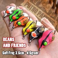 Gambar Lure Softfrog Beans and Friends 3.5cm Soft Frog dari Putro Pancing undefined 3 Tokopedia