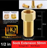 Gambar Sok Kran 1/2 inch Sock Keran Fitting Pipa Sambungan Drat Kran 1/2 in dari HanQ Tools undefined 3 Tokopedia