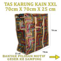 Gambar tas karung kain XXL 70 x70 laundry shopping pakaian belanja lipat tali dari Bag N Beyond undefined 1 Tokopedia