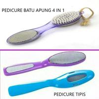 Gambar PEDICURE BATU APUNG GAGANG 4 in 1 / Sikat Kaki / Gosokan KakI - SIKAT 4 IN 1 dari yuone store OL undefined 1 Tokopedia