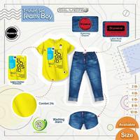 Gambar Setelan anak cowok Jeans free setelan Boxer blooms.id size 2-10 dari kalilaolshop undefined 3 Tokopedia