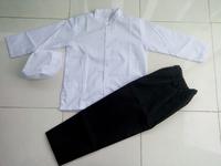 Gambar Seragam | Baju Muslim Setelan Koko Putih Celana Hitam - 7 Tahun dari zarkababyshop undefined 3 Tokopedia