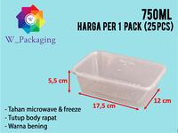 Gambar Kotak makan plastik murah 750 ml/Thinwall murah 750 ml/ Food Container dari W-motor undefined 1 Tokopedia