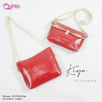 Gambar Tas Selempang Wanita Kiya By Quinta Sling Bag Cewek Premium - Hitam dari TAS QUINTA ORI undefined 1 Tokopedia