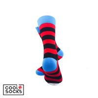 Gambar CoolDeSocks Original | Kaos Kaki Motif - Striped (Red Black Blue) dari CoolDeSocks undefined 4 Tokopedia