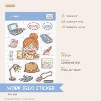 Gambar Work Deco Sticker [Pi.Goods SSD-004] dari PiGoods undefined 1 Tokopedia