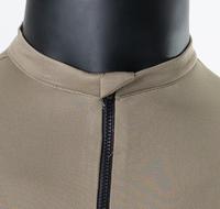Gambar Jersey Sepeda Snapback Lengan Pendek Full Zipper Khaki Gold - XS dari Snapback ind undefined 3 Tokopedia