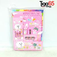 Gambar STATIONARY SET/Alat Tulis 6in1/Karakter Fancy/STATIONARY SET SM8837 - SM8837 - Kuning dari 365belanja undefined 3 Tokopedia