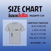 Gambar Reglan tangan 3/4 L / GROSIR / b - krem kb abu dari kaoskita tulungagung undefined 2 Tokopedia