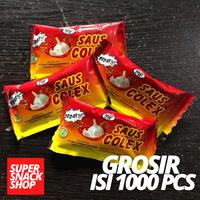 Gambar GROSIR SAOS SAMBAL SACHET MEREK COLEX 6gr ISI 1000 PCS dari SUPERSNACKSHOP undefined 1 Tokopedia