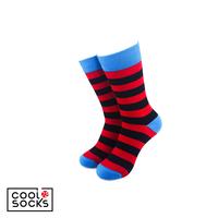 Gambar CoolDeSocks Original | Kaos Kaki Motif - Striped (Red Black Blue) dari CoolDeSocks undefined 2 Tokopedia
