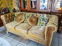 Gambar Sofa Turki Seater 3 + 2 Stool Kotak + Meja ( Satu Set) dari Makmur Furniture PKU undefined 4 Tokopedia