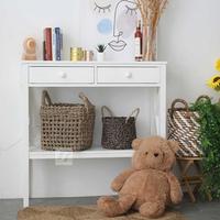 Gambar Meja Console Ottoman Kayu Solid dari Akhyar Alat Musik undefined 2 Tokopedia