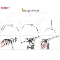 Gambar C Stands C-Light stand Studio Lighting Photograpy 130 cm Pure Metal dari NusantaraCamera undefined 3 Tokopedia