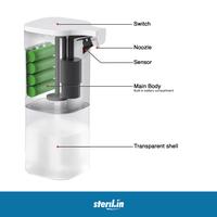Gambar DISPENSER SABUN CAIR OTOMATIS SENSOR dari Sterilin Indonesia undefined 2 Tokopedia
