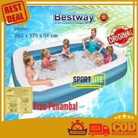 Gambar Bestway Rectangular Pool Biru Putih 2.62m. Kolam Renang Karet Anak dari Sportsite undefined 1 Tokopedia