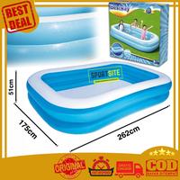 Gambar Bestway Rectangular Pool Biru Putih 2.62m. Kolam Renang Karet Anak dari Sportsite undefined 2 Tokopedia