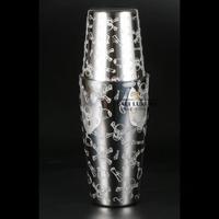 Gambar Boston Shaker With Half Tin Shaker Carven Unweighted Base - Flower dari Bali Luxury Bar Tools undefined 1 Tokopedia
