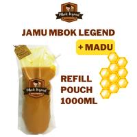 Gambar Jamu Mbok Legend + MADU Refill Pouch 1000 ml - Kunyit asam dari MbokLegend undefined 1 Tokopedia