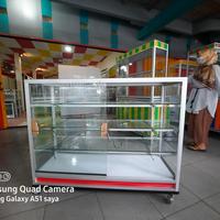Gambar steling Kaca  murah 120x40x100 dari imahdiyah_medanetalase undefined 1 Tokopedia
