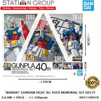 Gambar BANDAI GUNDAM 60571 HGUC RG 40TH MEMORIAL SET - GUNPLA MODEL KIT dari Station Group 2 undefined 1 Tokopedia