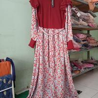 Gambar Gamis knit premium by chiva dari Dionina undefined 1 Tokopedia