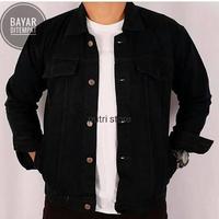 Gambar Jaket jeans pria Denim Terbaru Original Distro Termurah - army, L dari azr store bandung undefined 4 Tokopedia