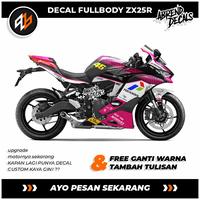 Gambar DECAL FULLBODY ZX25R MANDALIKA / STIKER MOTOR ZX 25R / STICKER FULL dari Axedecal stickershop undefined 2 Tokopedia