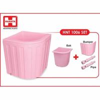Gambar Bak mandi sudut "HANATA" - cream dari Iluva Jaya Abadi undefined 1 Tokopedia