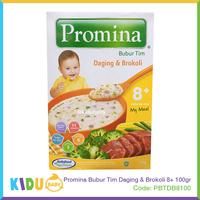 Gambar PROMINA Bubur Tim 8+ 100g - Daging Brokoli dari Kidu Baby undefined 5 Tokopedia