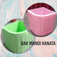 Gambar Bak mandi sudut "HANATA" - cream dari Iluva Jaya Abadi undefined 2 Tokopedia