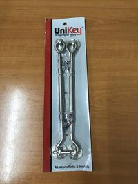 Gambar UNIKEY HA 805 8" 10" IR HAK ANGIN  KAITAN JENDELA 2 pcs - 8" dari Tirta Bangunan undefined 4 Tokopedia