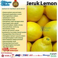 Gambar Jeruk Lemon 500 Gram / Lemon Lokal Segar / Lemon Lime dari Nelayan Muda jakarta undefined 3 Tokopedia