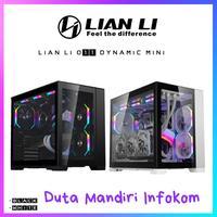 Gambar Lian Li O11 Dynamic Mini White I Black I Snow - m-ATX Gaming Case - Snow Edition dari Duta Mandiri Infokom undefined 2 Tokopedia