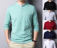 Gambar Baju Kaos Polos Atasan Pria T-shirt Nufail Lengan 3/4 Bahan Premium - Putih, S dari ROKETCLOTHING undefined 2 Tokopedia