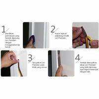 Gambar Door Seal List Peredam Kedap Suara Karet Pintu Kayu Aluminium 1meter dari kinglaris 88 undefined 3 Tokopedia