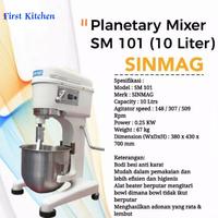 Gambar Planetary Mixer SINMAG 10 liter dari First Kitchen'S undefined 2 Tokopedia