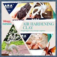 Gambar NARA Air Hardening Clay 500gr Sculpting Ukir Air Dry Modelling Clay dari Wimpy Craftstore undefined 4 Tokopedia