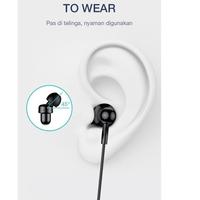 Gambar ROBOT RE20 Earphone Wired Deep Bass Ultra Hight Quality Headset Murah - Hitam dari aero aksesoris ponorogo undefined 2 Tokopedia
