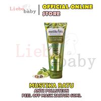 Gambar Mustika Ratu Anti Pollution Peel Off Mask Zaitun 60ml - Masker Wajah Antioksidan & Minyak Zaitun untuk Kulit Lebih Kenyal dan Cerah dari Liebe Baby Cosmetics undefined 1 Tokopedia