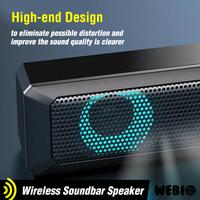 Gambar Speaker Bluetooth B20 Spiker Aktif Mini Soundbar Full Bass Portable dari Webio undefined 5 Tokopedia