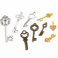 Gambar Enamel Charm Bandul Liontin Key Kunci Aksesoris Gelang Kalung Vintage - Mix 15 Pcs dari Broadway Style undefined 3 Tokopedia