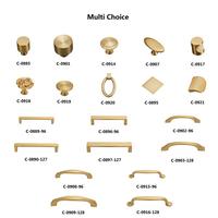 Gambar Gagang Pintu Lemari Laci Solid Brass Emas - Model5-128mm dari HDCO Official Store undefined 5 Tokopedia