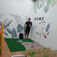 Gambar jasa mural lukis tropikal rumah gading serpong dari MuraArtstudio undefined 4 Tokopedia