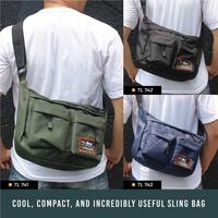 Gambar Tas Selempang Pria Sling Bag Slempang Kerja Terbaru - Hijau dari Kalief Store_NEW undefined 1 Tokopedia