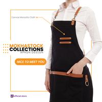 Gambar Mokhastock Apron Barista Canvas Marsoto - NTMY - Nice To Meet You dari Mokhastock undefined 2 Tokopedia
